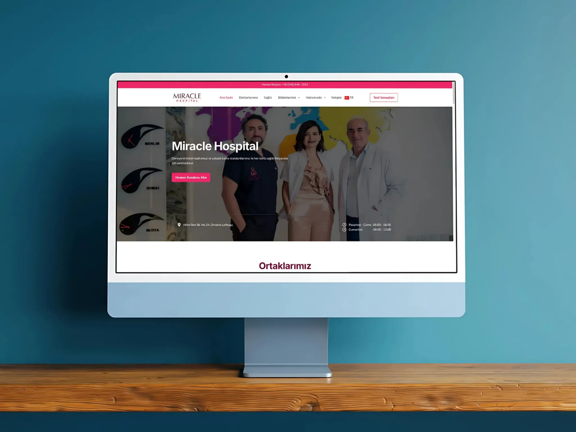 Kıbrıs Hastane & Sağlık Web Siteleri